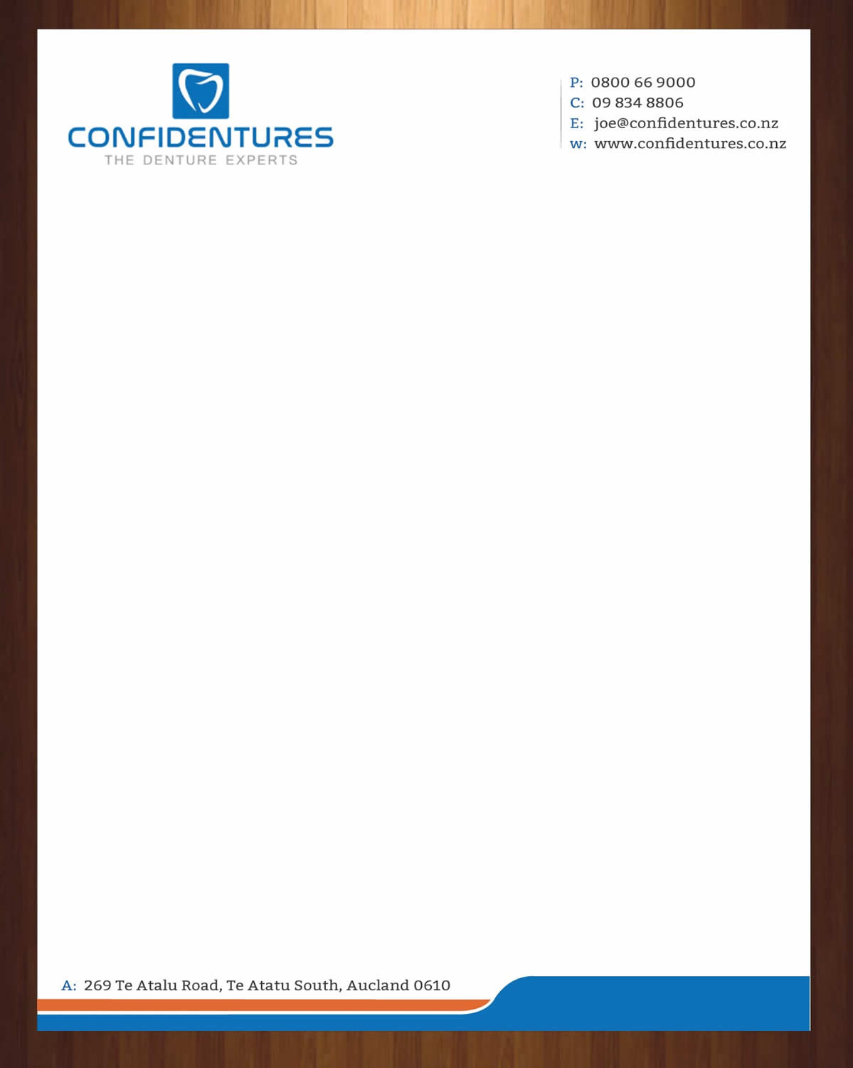 Letterhead Design by harmi_199 for Confidentures | Design #14414170