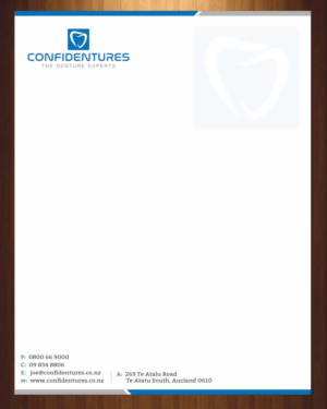 Letterhead Design by HarmiDesigning for Confidentures | Design: #14414184