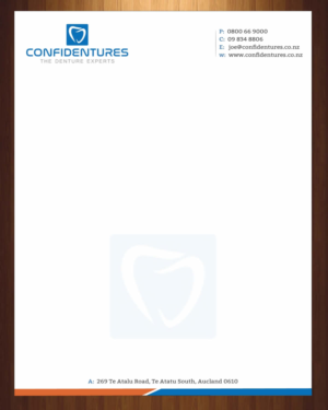 Letterhead Design by HarmiDesigning for Confidentures | Design: #14414185