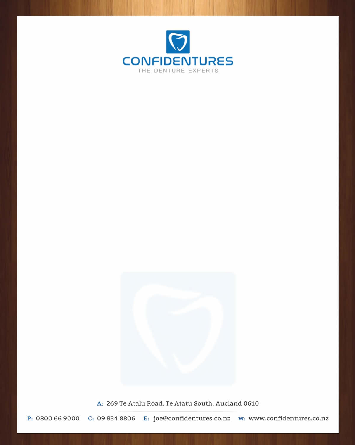 Letterhead Design by harmi_199 for Confidentures | Design #14414187