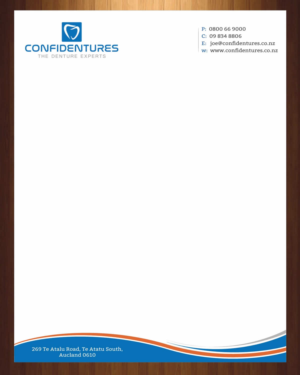 Letterhead Design by HarmiDesigning for Confidentures | Design: #14414190