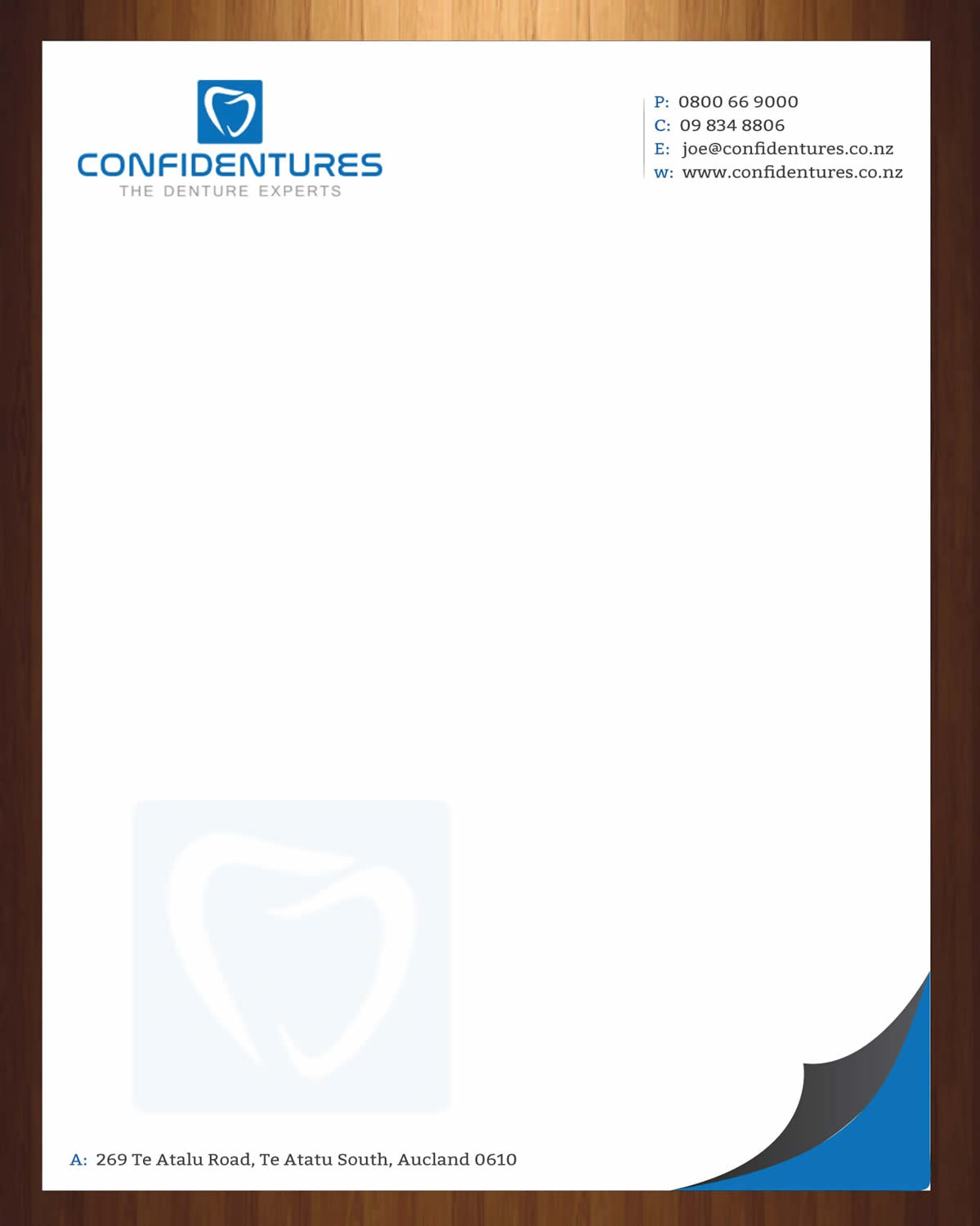 Letterhead Design by harmi_199 for Confidentures | Design #14414194