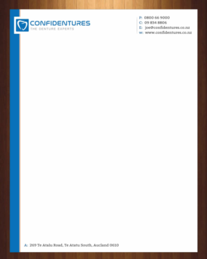 Letterhead Design by HarmiDesigning for Confidentures | Design: #14414199