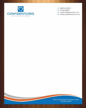 Letterhead Design by HarmiDesigning for Confidentures | Design: #14414207