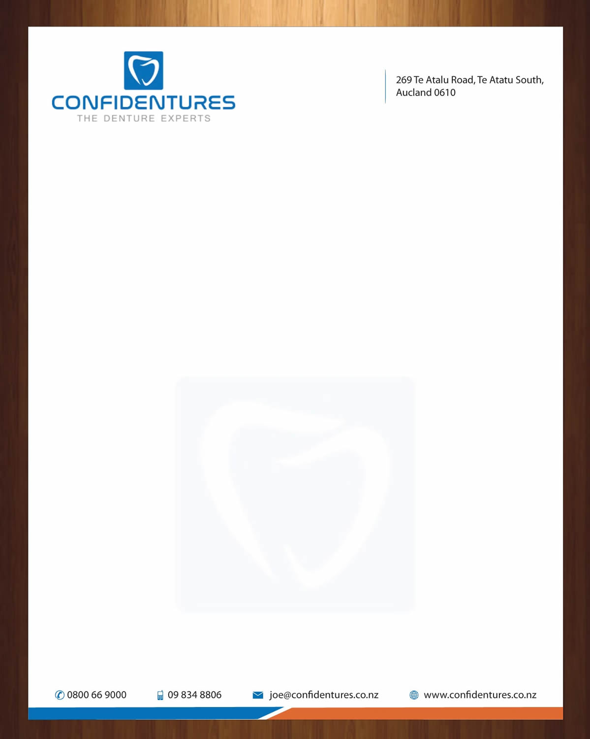 Letterhead Design by HarmiDesigning for Confidentures | Design #14414209