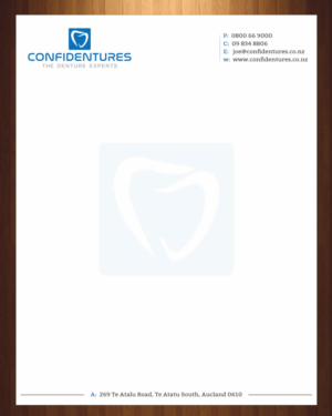 Letterhead Design by HarmiDesigning for Confidentures | Design: #14414212