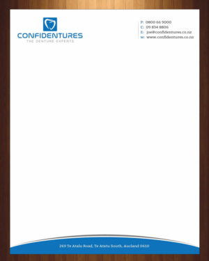 Letterhead Design by HarmiDesigning for Confidentures | Design: #14414213