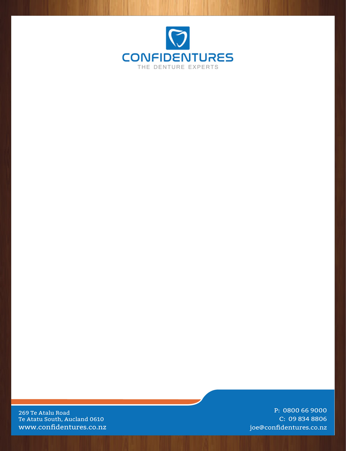 Letterhead Design by HarmiDesigning for Confidentures | Design #14416649