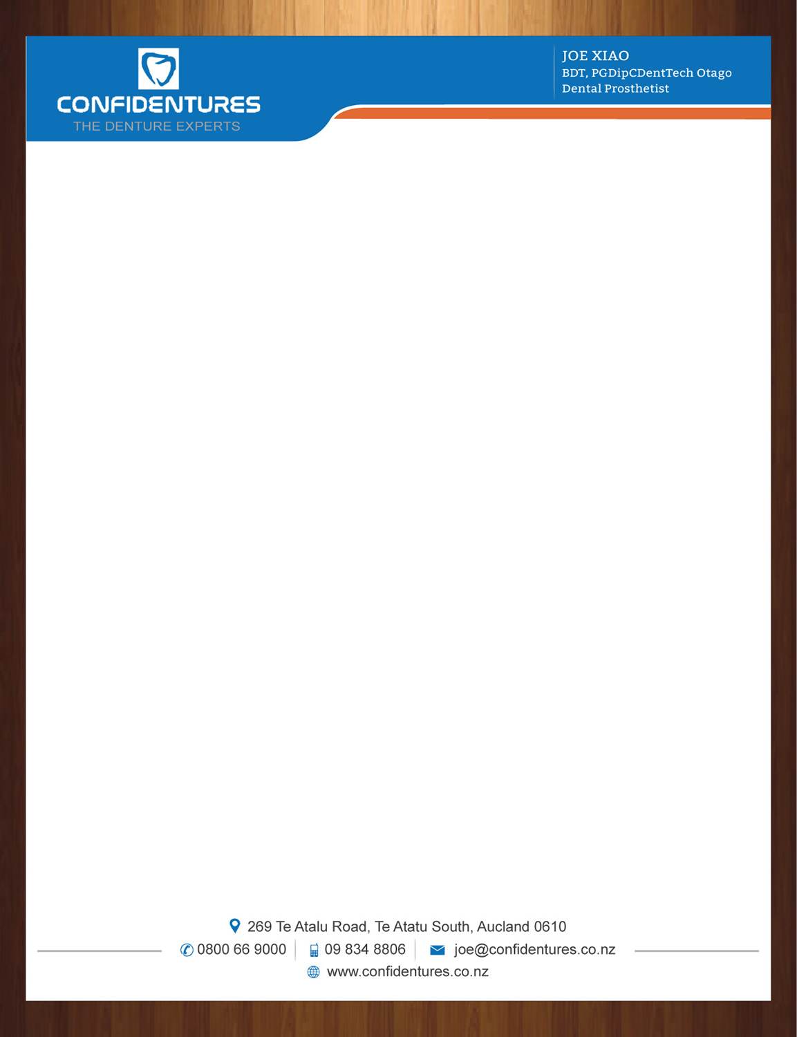 Letterhead Design by HarmiDesigning for Confidentures | Design #14416679