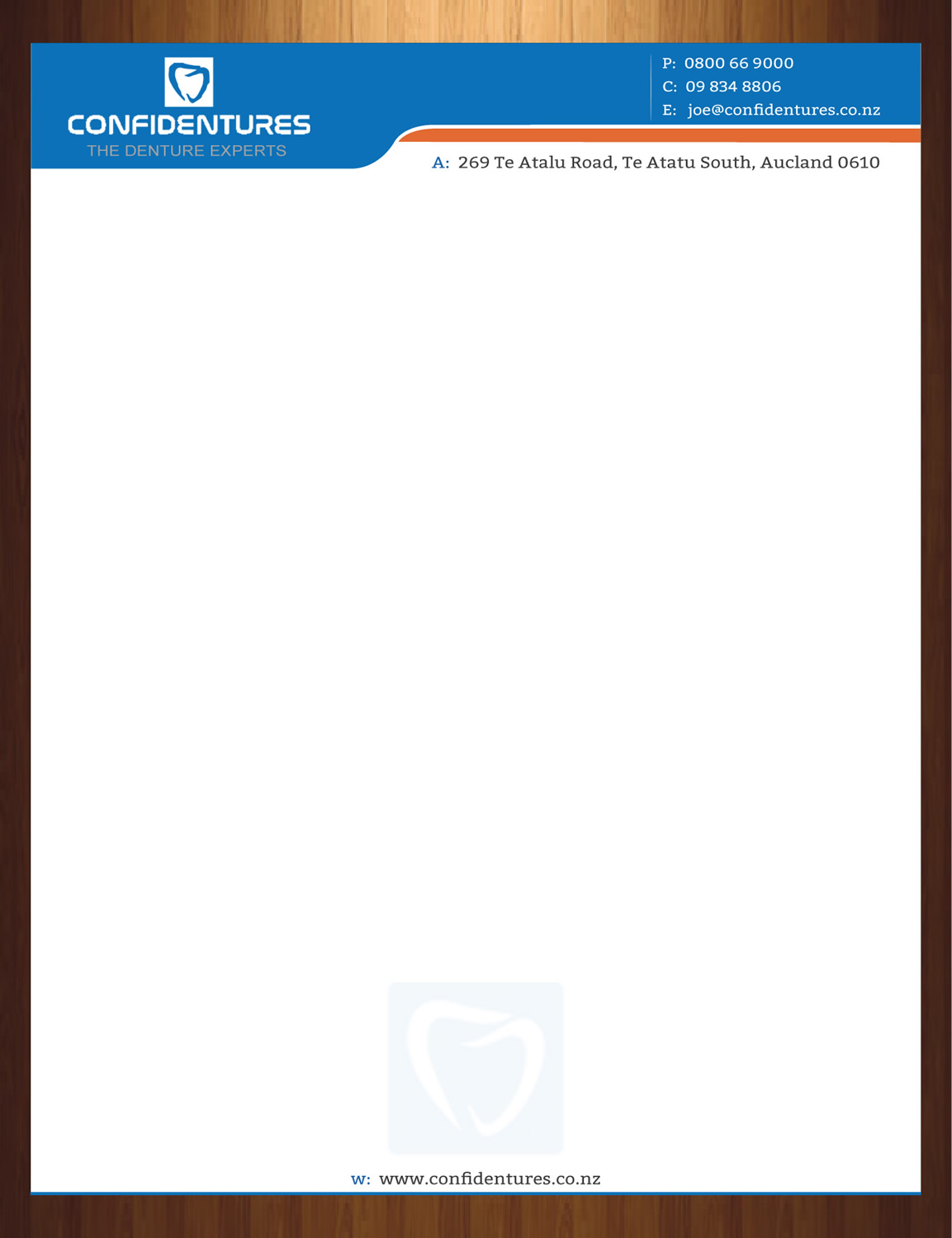 Letterhead Design by HarmiDesigning for Confidentures | Design #14416680