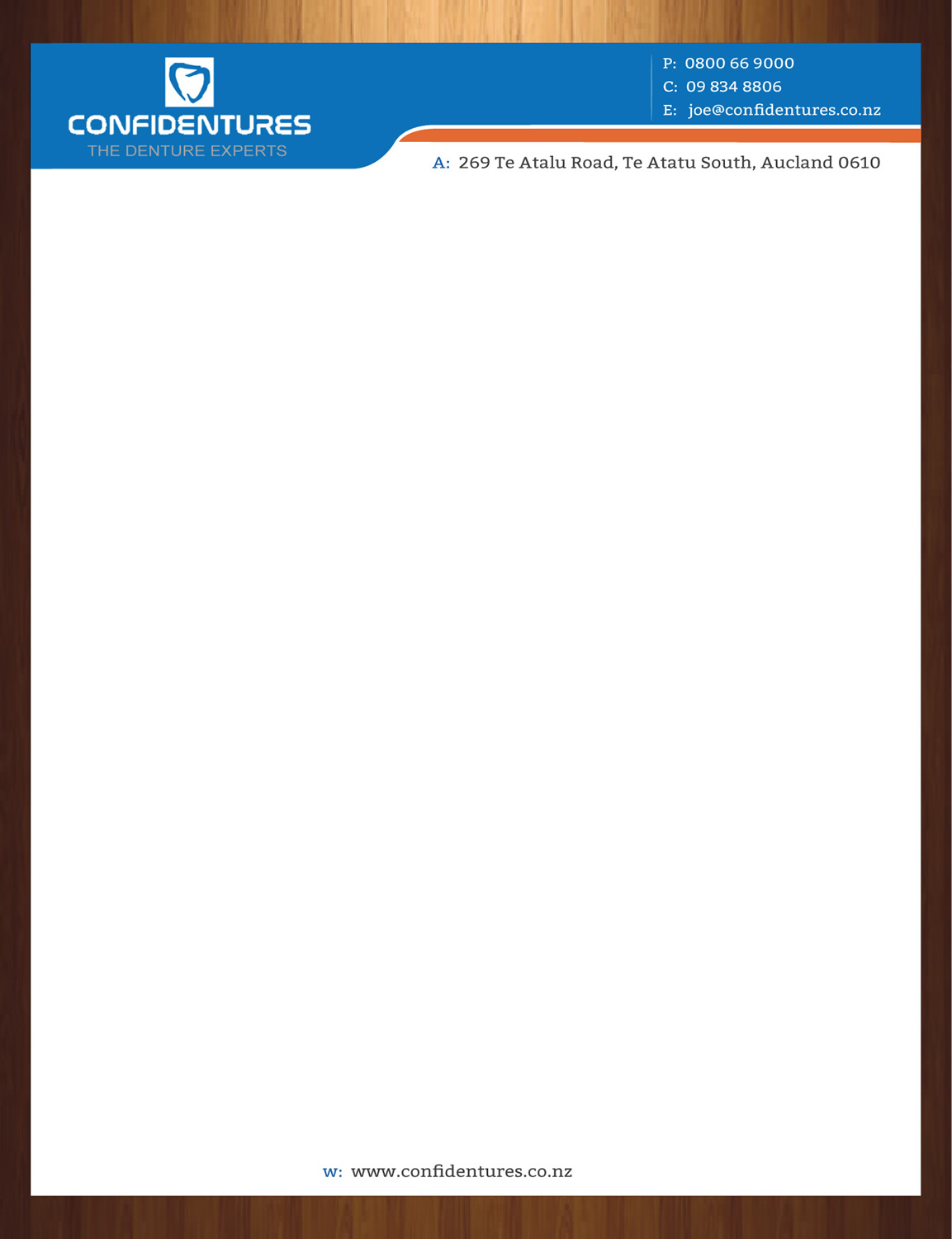 Letterhead Design by HarmiDesigning for Confidentures | Design #14416681