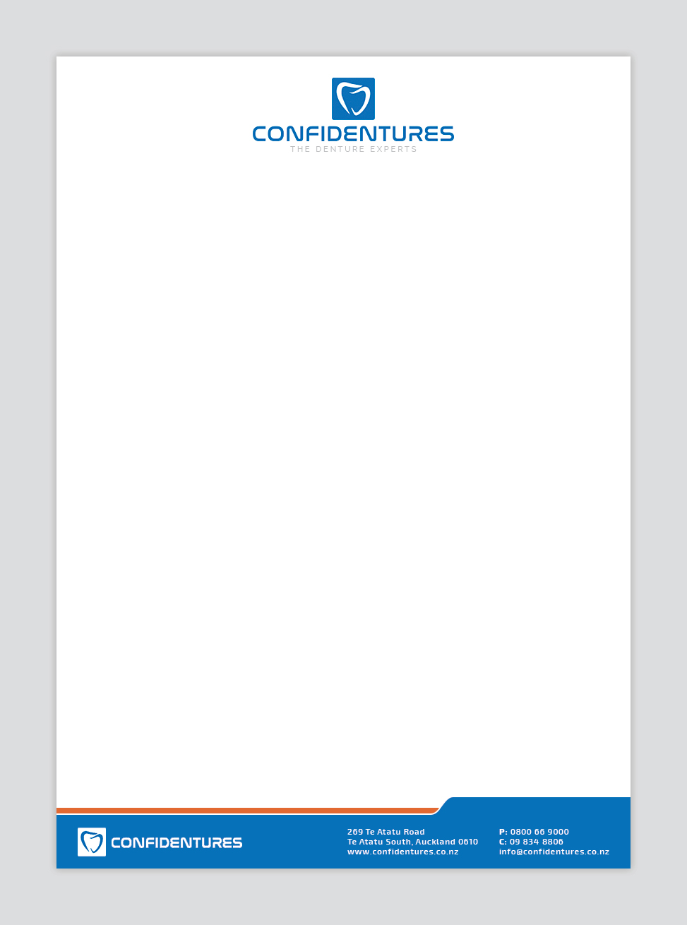 Letterhead Design by MIND for Confidentures | Design #14405643