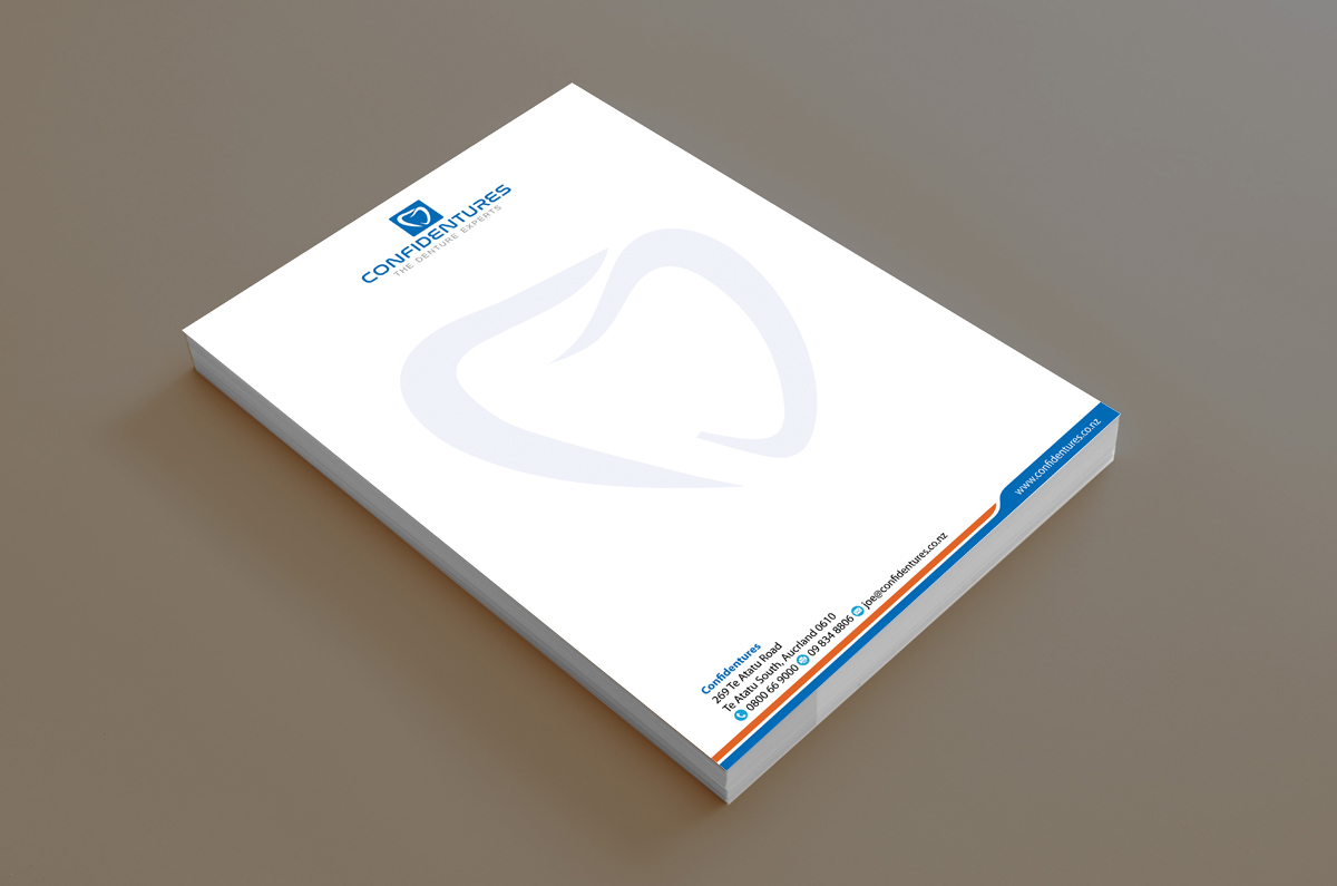 Letterhead Design by alpesh9520 for Confidentures | Design #14412775