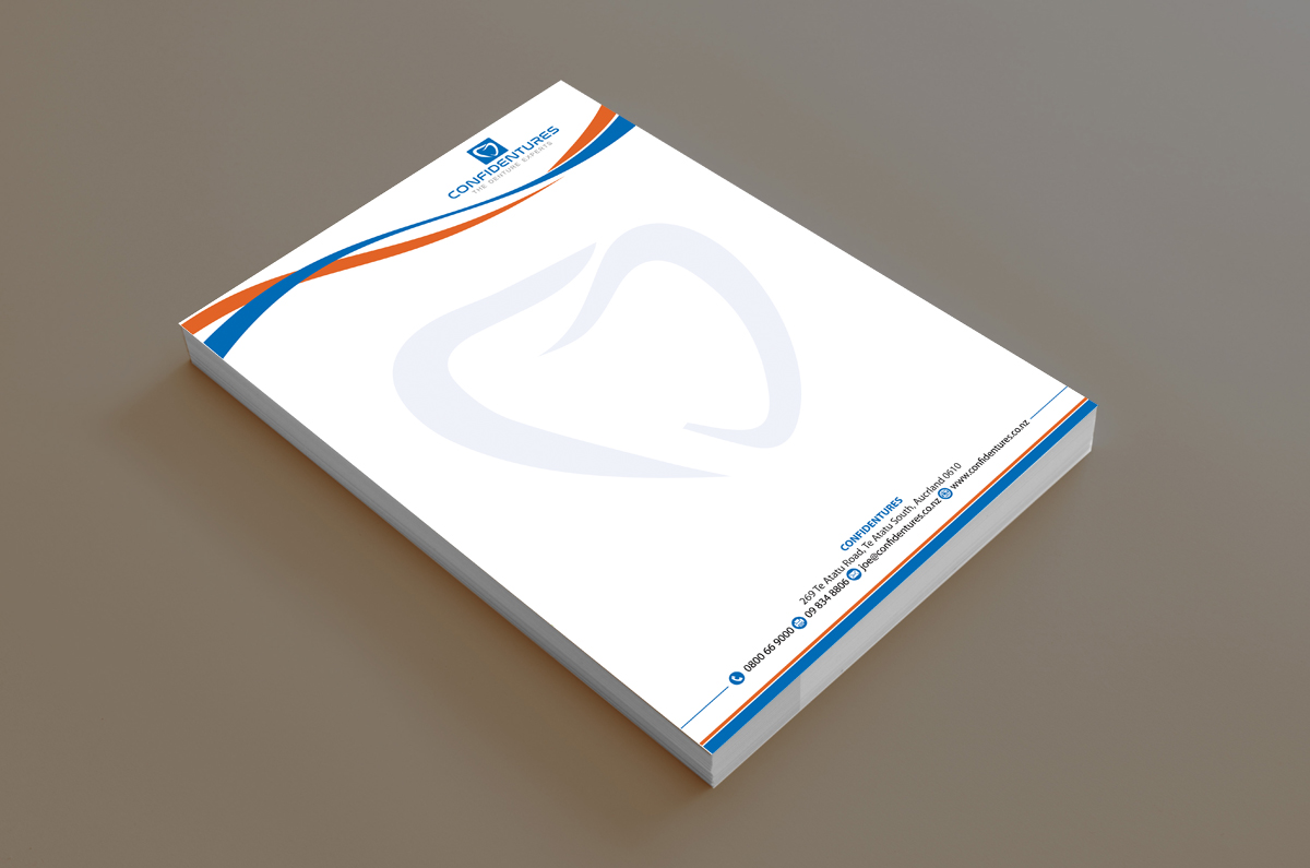Letterhead Design by alpesh9520 for Confidentures | Design #14422196