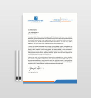 Letterhead Design by Designs 2019 for Confidentures | Design: #14409126