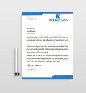 Letterhead Design by Designs 2019 for Confidentures | Design: #14420951