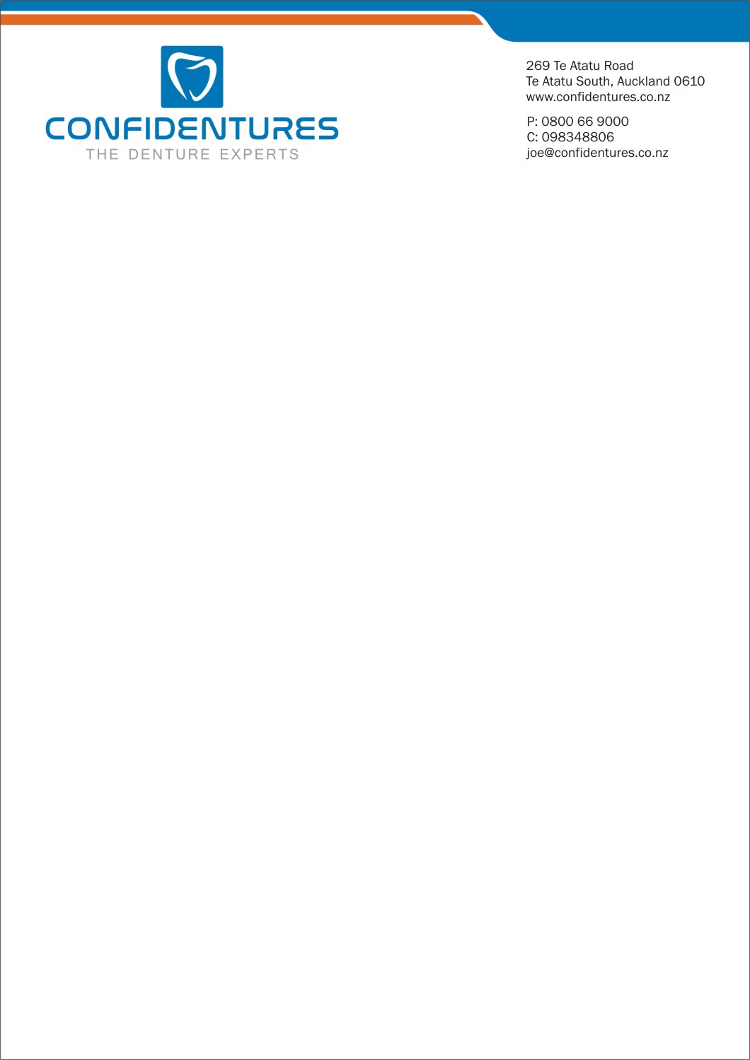 Letterhead Design by Sushmaa for Confidentures | Design #14404287