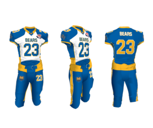 American Football Uniform 3D Design Template for Uniform Manufacturer | Diseño 3D por Zainny Azuar