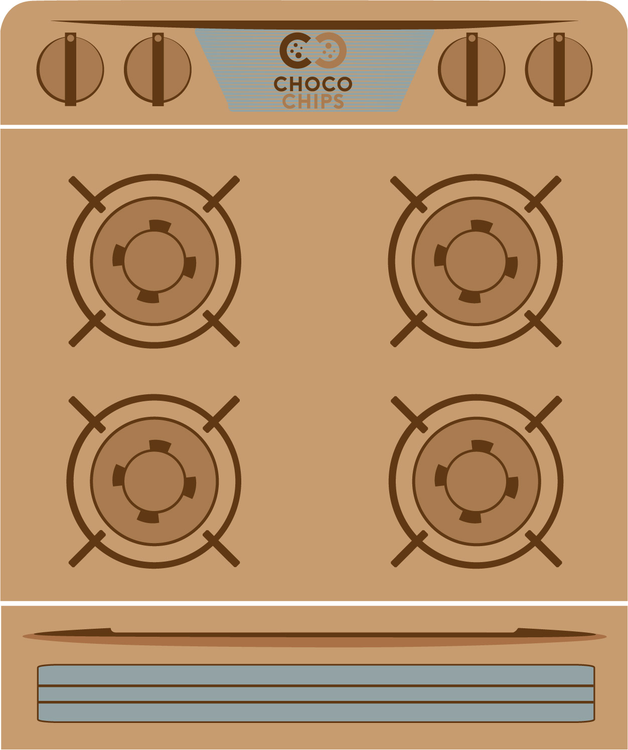 Diseño de Empaque por Arsalan Khan para Choco Chips | Diseño #14510119