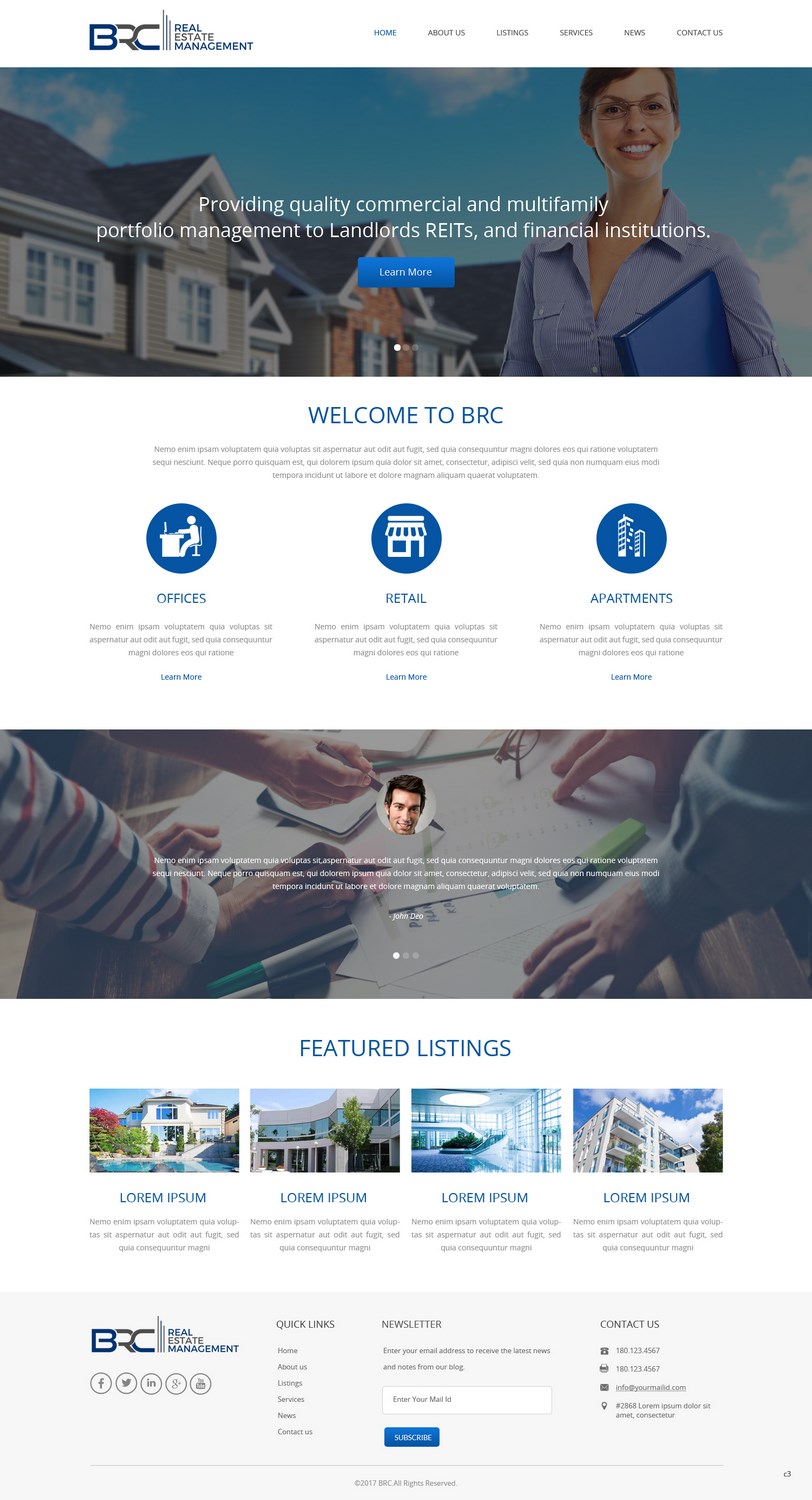 Web Design by pb for Beaufort Rentals, LLC | Design #14441563