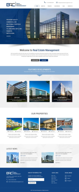 Web Design by pb for Beaufort Rentals, LLC | Design: #14441572