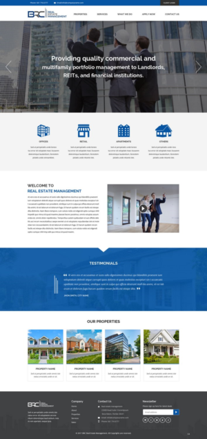 Web Design by pb for Beaufort Rentals, LLC | Design: #14441575