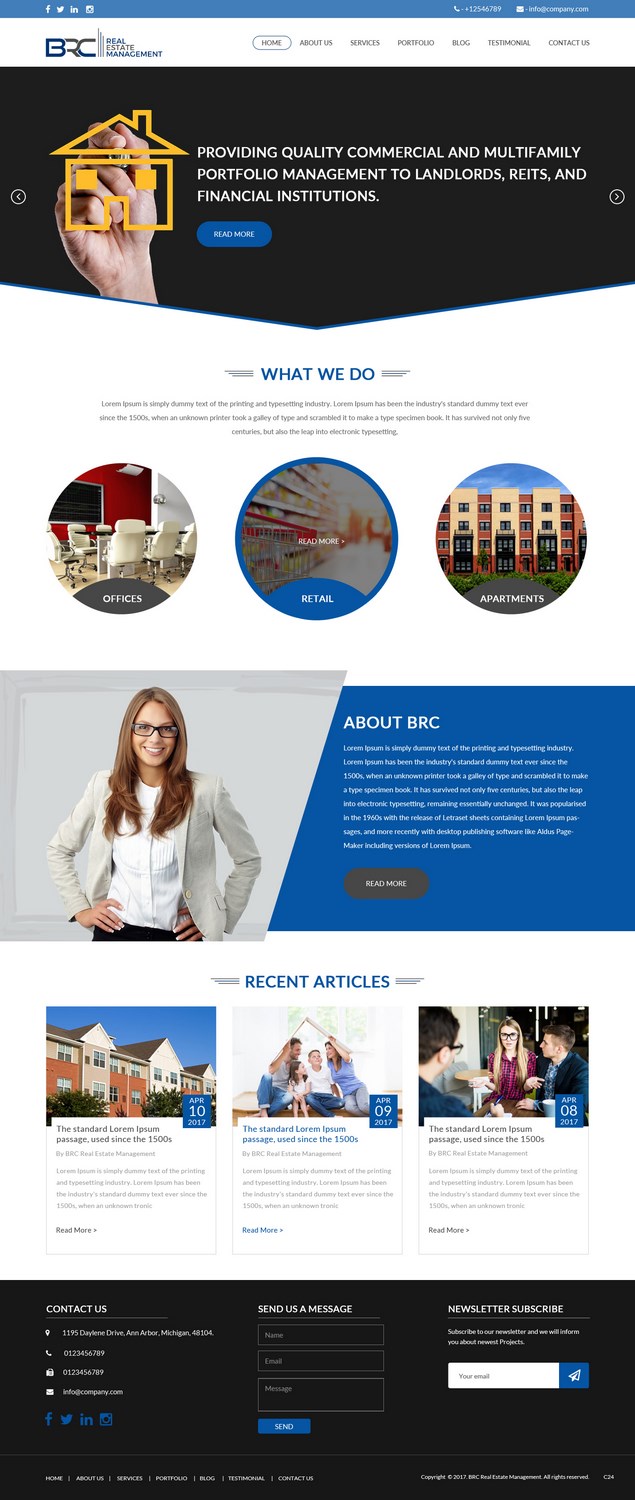 Web Design by pb for Beaufort Rentals, LLC | Design #14441592