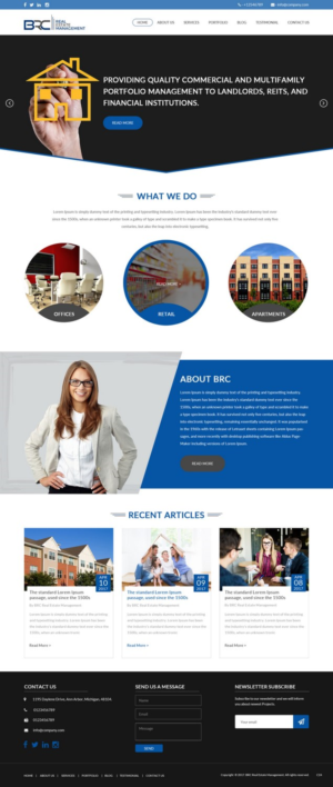 Web Design by pb for Beaufort Rentals, LLC | Design: #14441592
