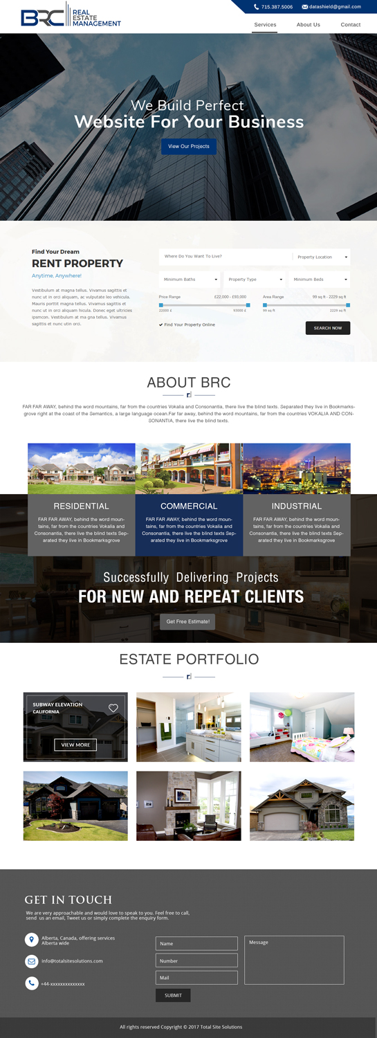 Diseño Web por Xclusive Designers para Beaufort Rentals, LLC | Diseño #14520666
