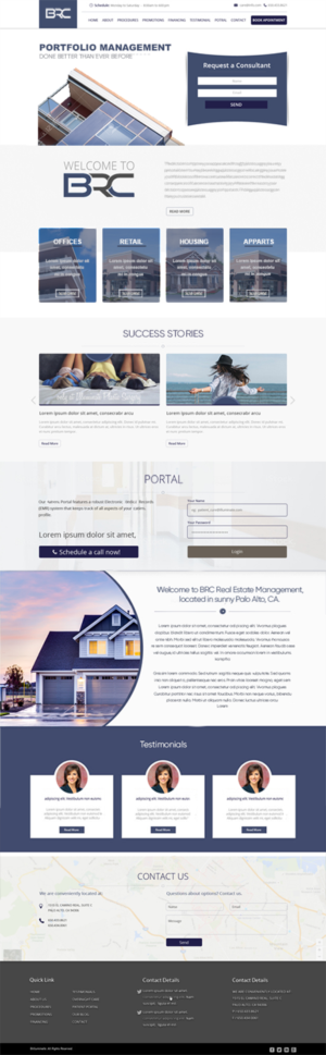 Web Design by quachystuff for Beaufort Rentals, LLC | Design: #14533449