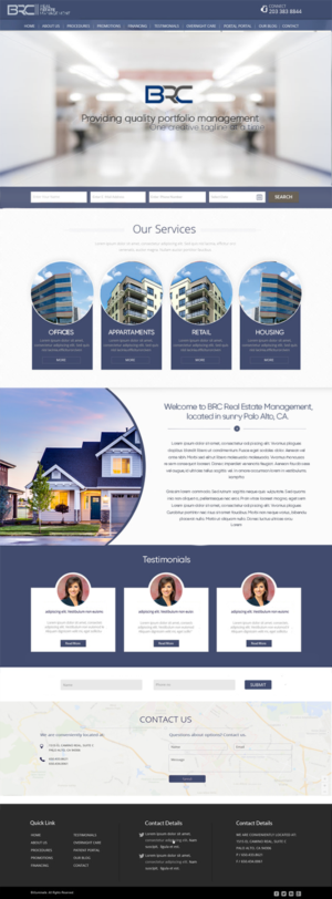 Web Design by quachystuff for Beaufort Rentals, LLC | Design: #14533450