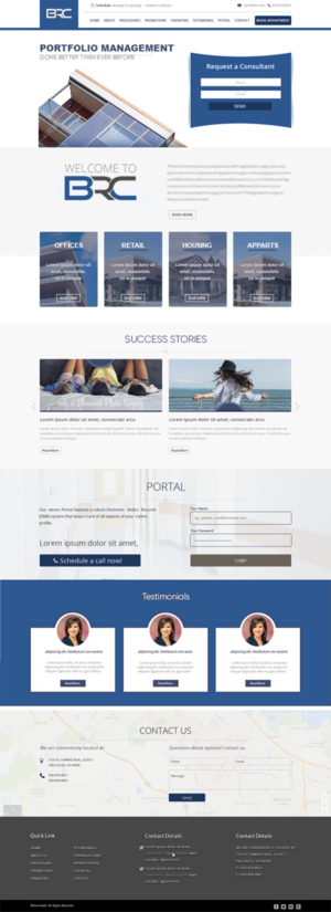 Web Design by quachystuff for Beaufort Rentals, LLC | Design: #14533469