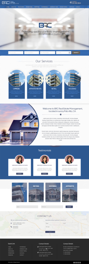 Web Design by quachystuff for Beaufort Rentals, LLC | Design: #14533500