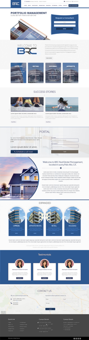 Web Design by quachystuff for Beaufort Rentals, LLC | Design: #14533501