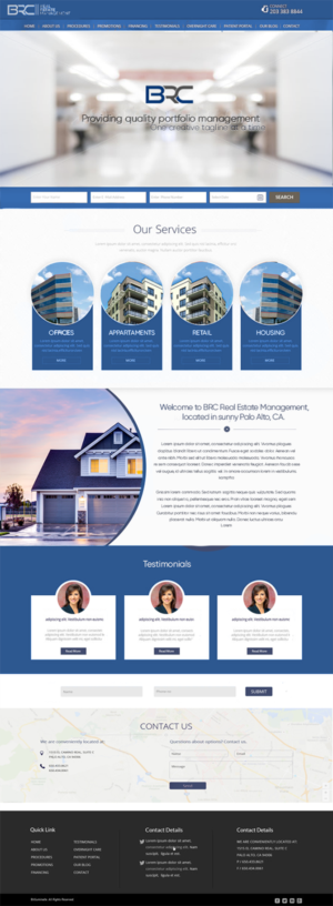 Web Design by quachystuff for Beaufort Rentals, LLC | Design: #14533502