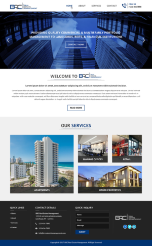 Web Design by Creative Design for Beaufort Rentals, LLC | Design: #14442475