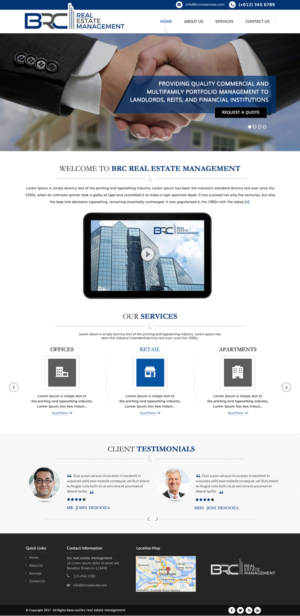 Web Design by pnfnetworkz for Beaufort Rentals, LLC | Design: #14443514