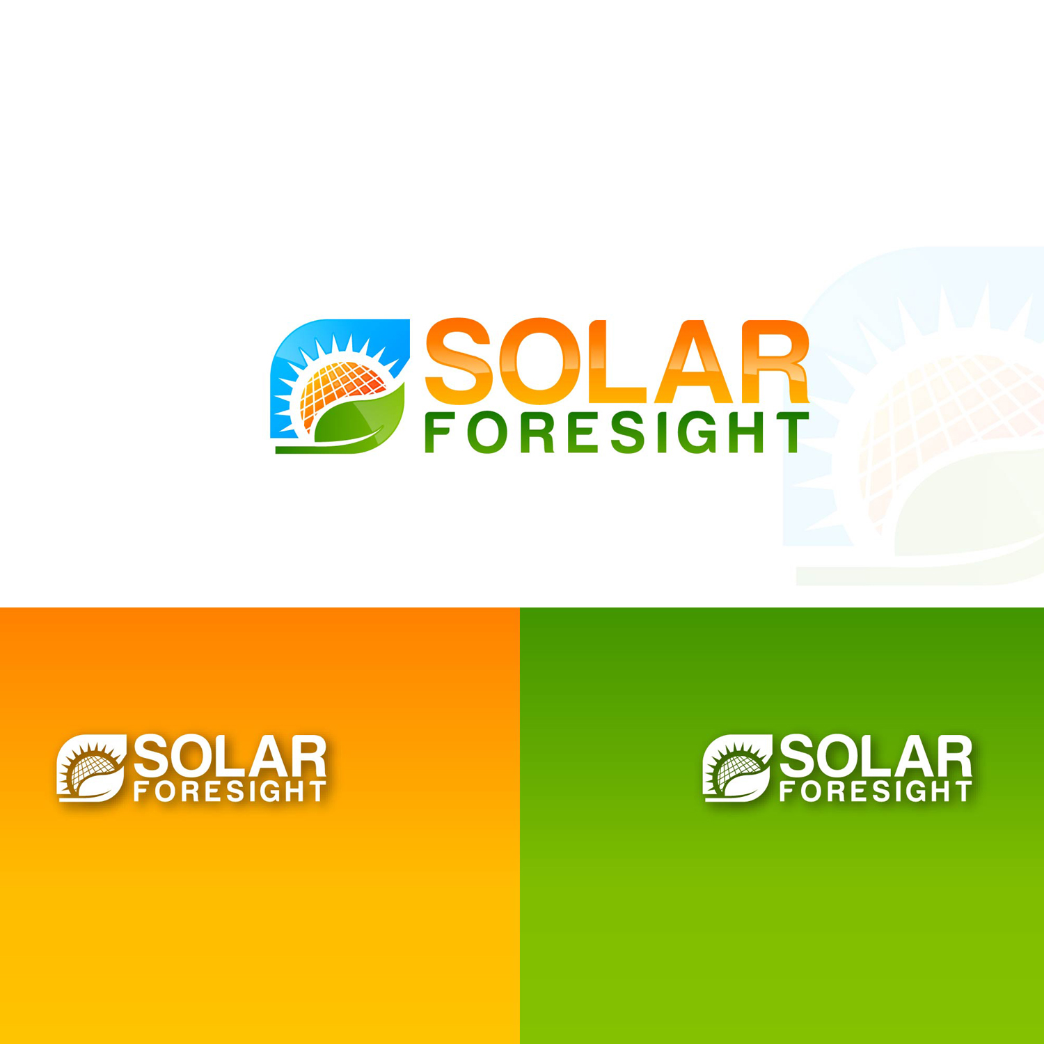 Logo Design by Next Screen Infotech for Solar Foresight | Design #14445430