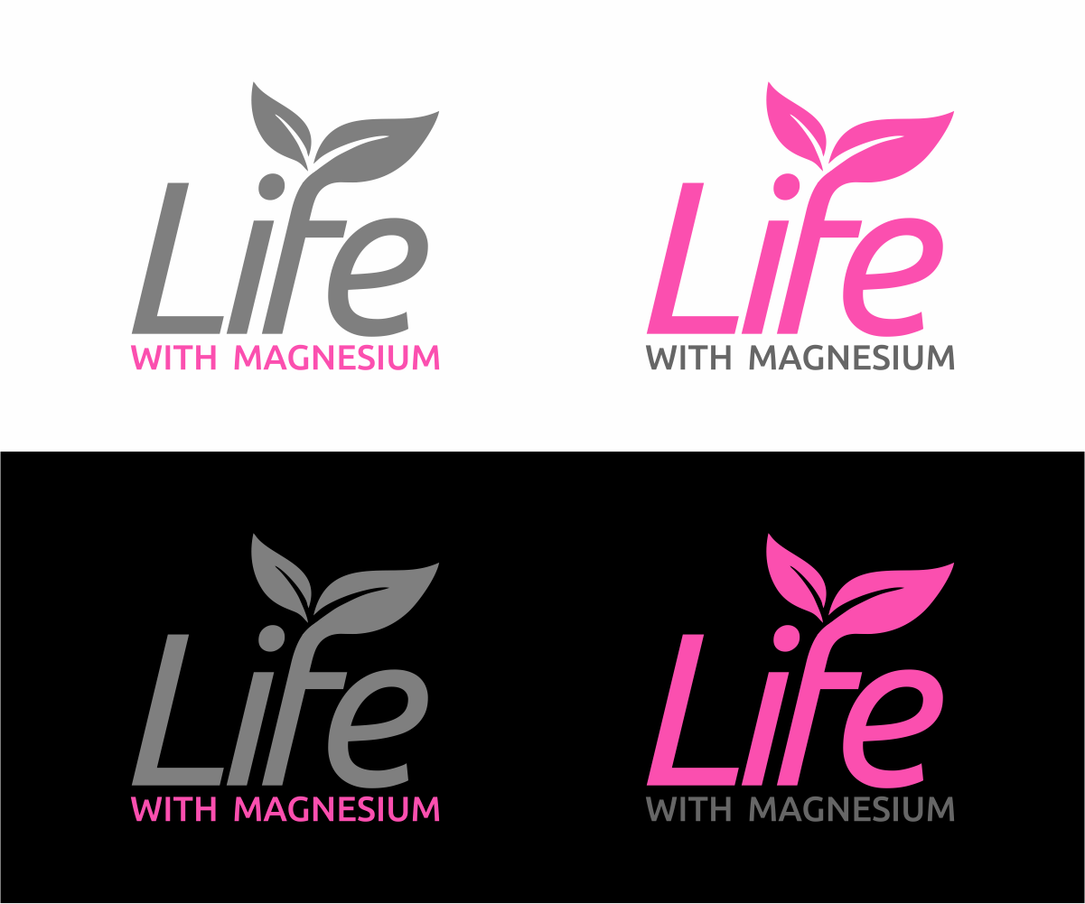 Logo Design by Khalik for Life with Magnesium  | Design #14565495