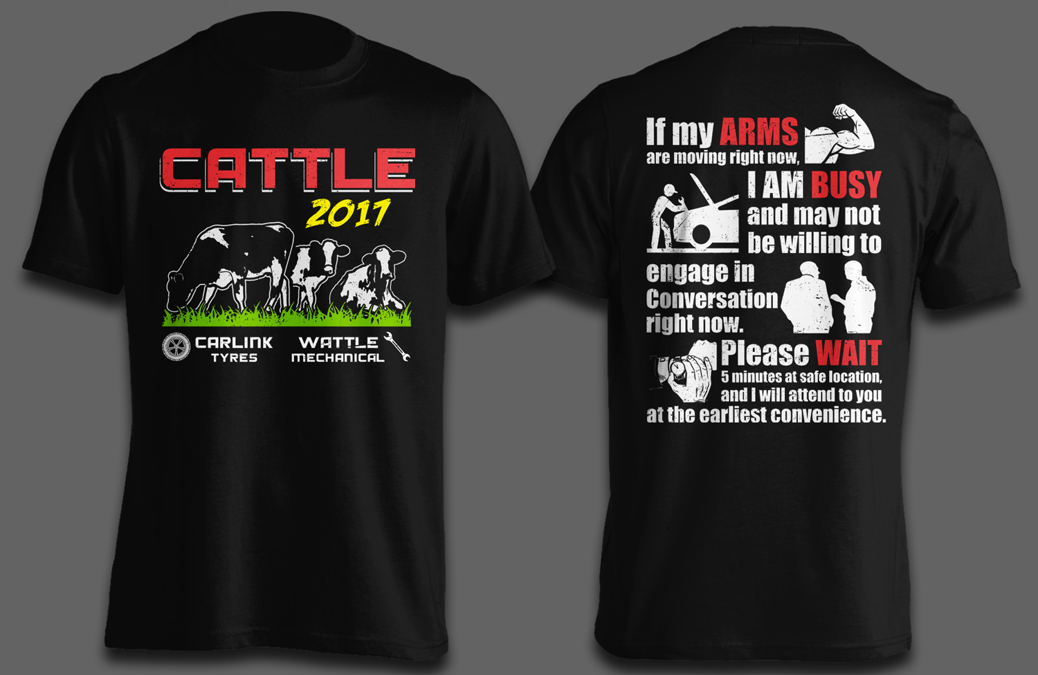 T-shirt Design by erwin87 for Carlink Tyres | Design #14557680