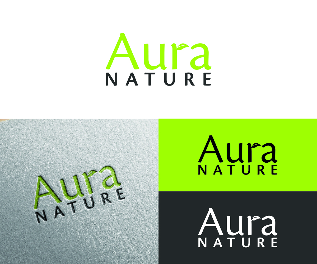Logo Design by eMARK for Aura Nature | Design #14473523