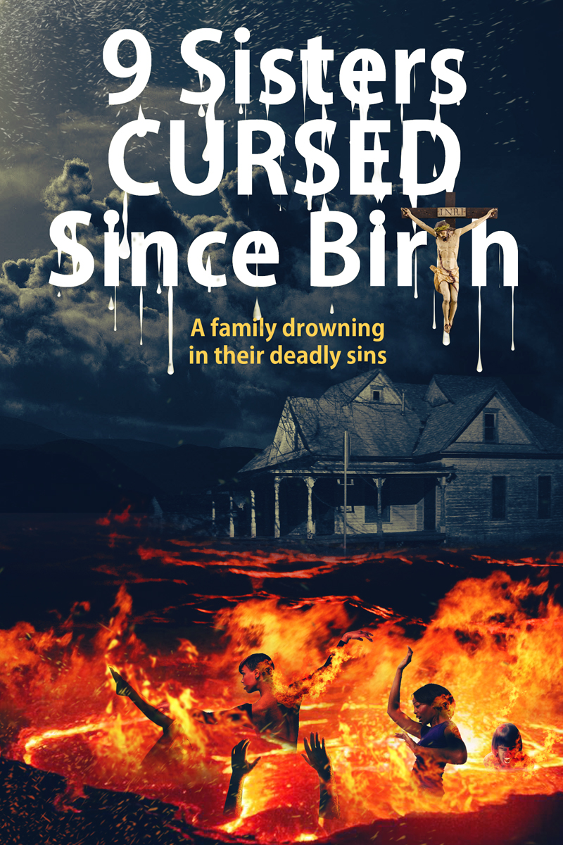 Book Cover Design by Gfx.26™ for 9 Sisters CURSED Since Birth | Design #14445167