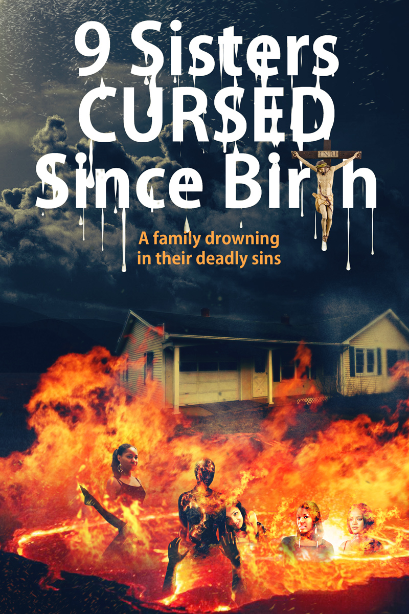 Book Cover Design by Gfx.26™ for 9 Sisters CURSED Since Birth | Design #14462170