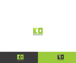 Logo Design by King Cozy for KO RENDERING | Design: #14499663