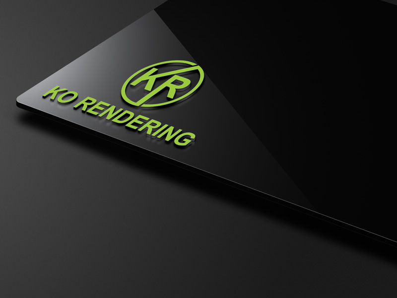Logo Design by imnurealam for KO RENDERING | Design #14448562