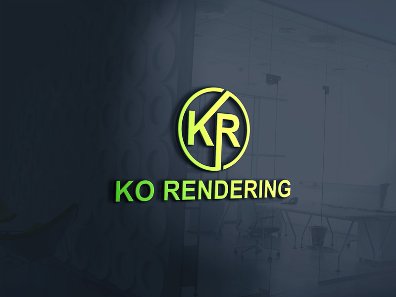 Logo-Design von imnurealam für KO RENDERING | Design #14448563