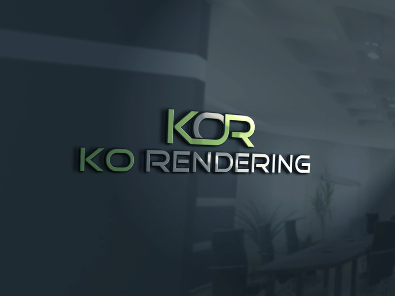 Diseño de Logo por All Graphic Design Solution para KO RENDERING | Diseño #14479251