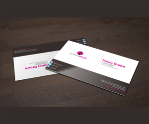 Business Card Design by masjoni for Admin Ninja | Design #2538457