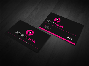 Business Card Design by DSGrafix for Admin Ninja | Design: #2738796