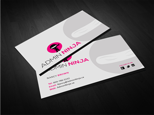 Business Card Design by DSGrafix for Admin Ninja | Design: #2738797